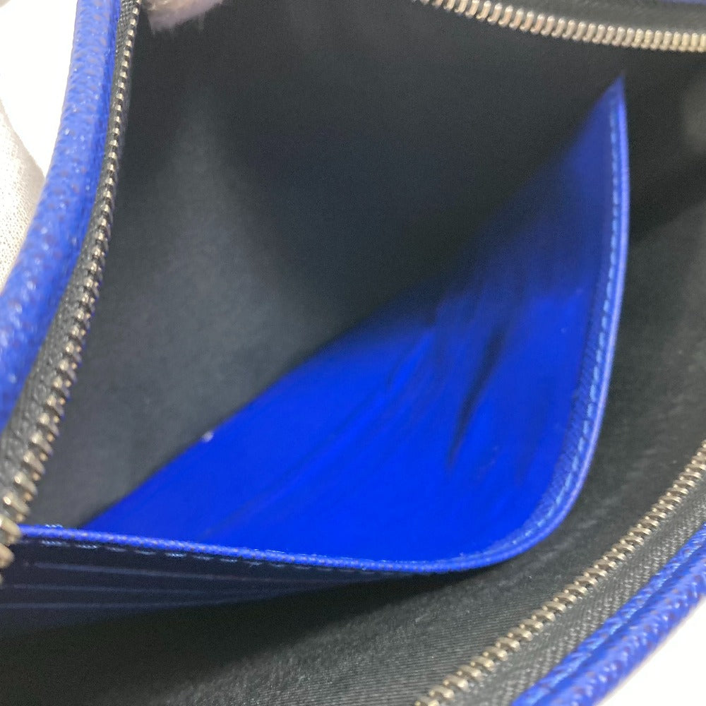 LOUIS VUITTON business bag M30575 Taiga Leather blue Taiga Pochette Voyage MM