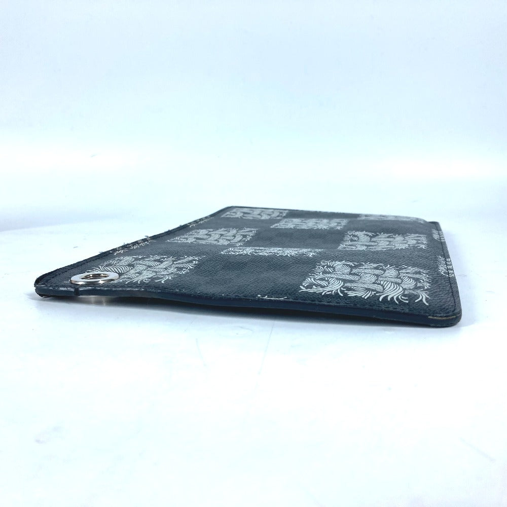 LOUIS VUITTON Clutch bag N61231 Damier Grafitto Canvas black Damier Grafitte Pochette Jules PM