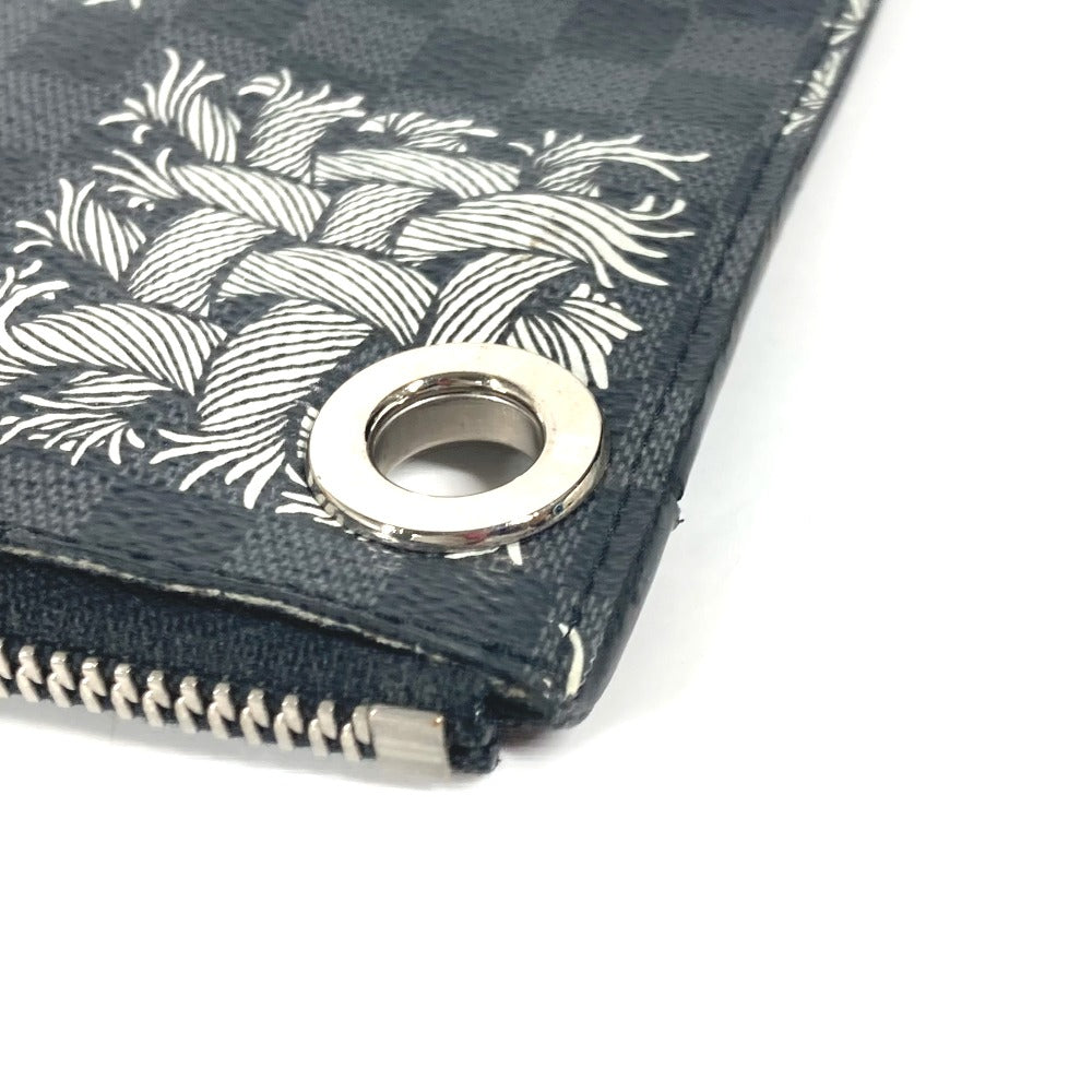 LOUIS VUITTON Clutch bag N61231 Damier Grafitto Canvas black Damier Grafitte Pochette Jules PM