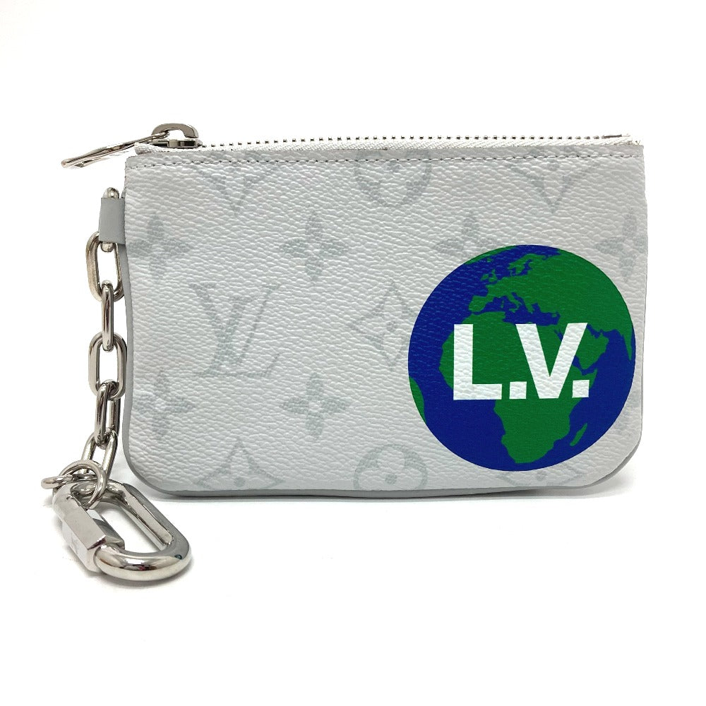 LOUIS VUITTON Coin case M67809 Monogram canvas white Coin Pocket Wallet Zipped pouch PM