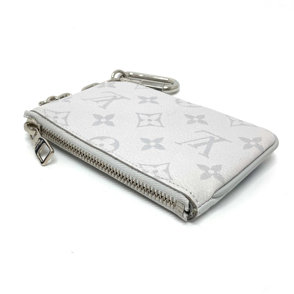 LOUIS VUITTON Coin case M67809 Monogram canvas white Coin Pocket Wallet Zipped pouch PM