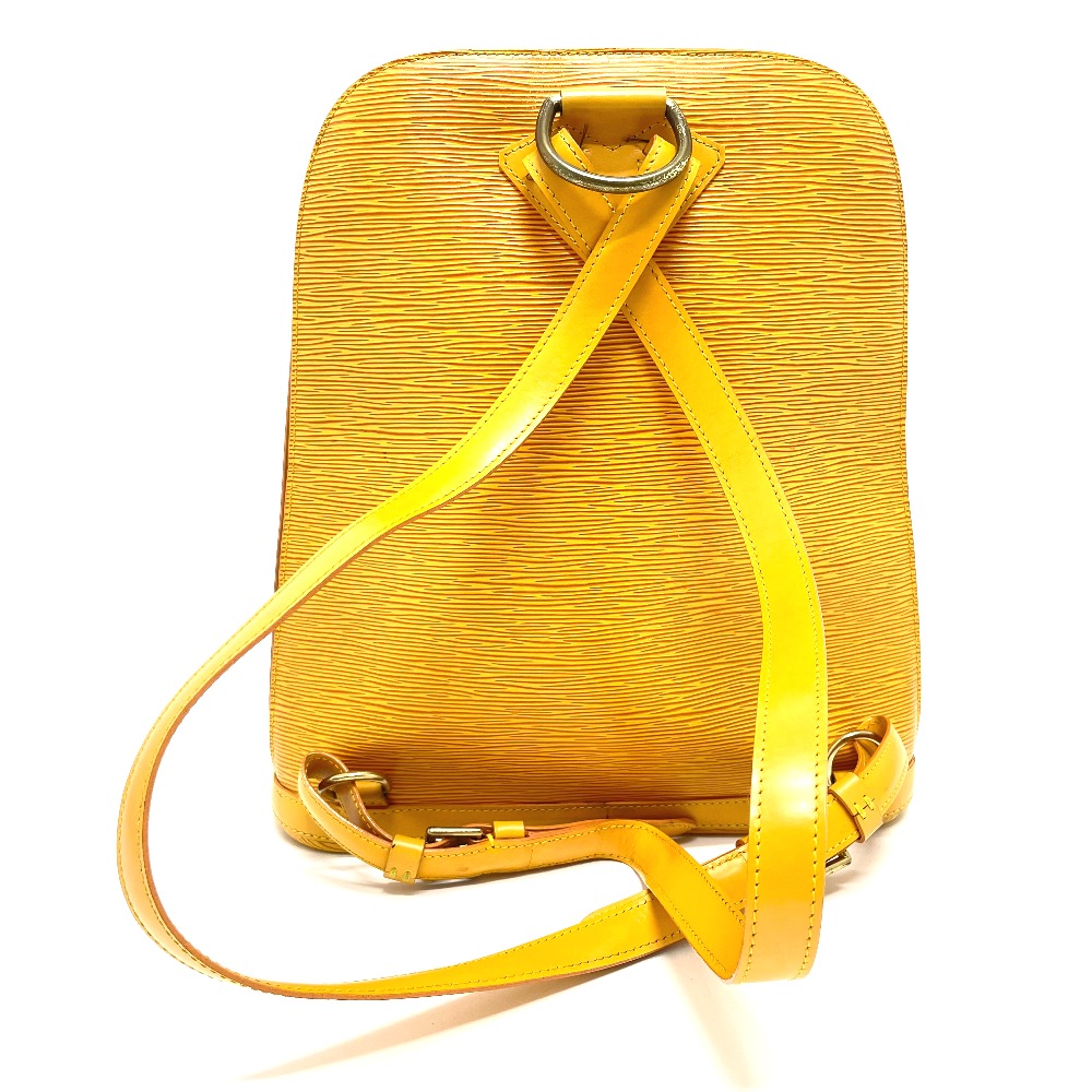 LOUIS VUITTON Backpack M52299 Epi Leather yellow Epi Coblanc