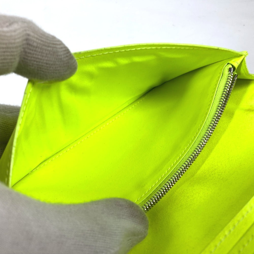 LOUIS VUITTON Long Wallet Purse N62230 Damier Anfini Leather yellow Damier Anfini Portefeuille Blaza