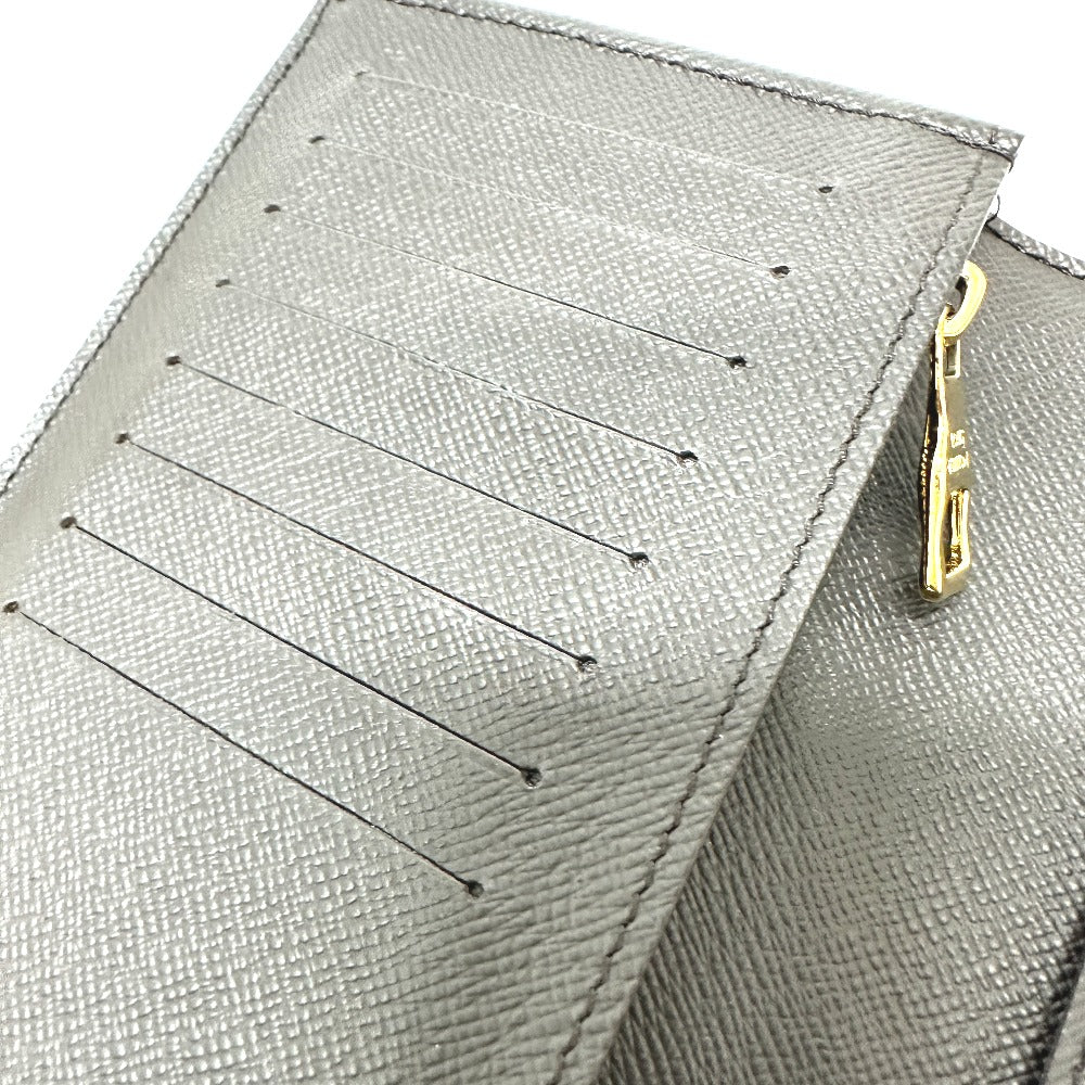 LOUIS VUITTON Long Wallet Purse M81008 Monogram canvas Brown Monogram NIGO collaboration Portefeuille Brazza mens Used Authentic