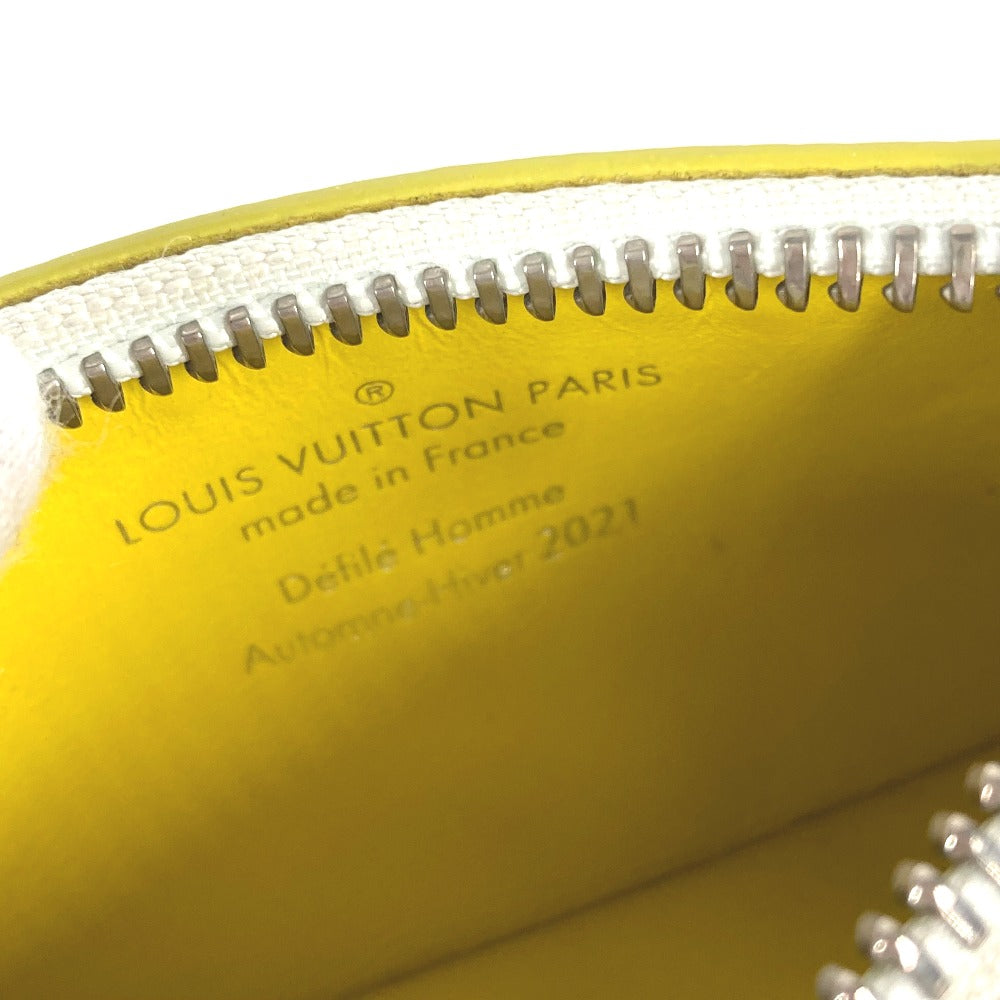 LOUIS VUITTON Coin case M80845 leather yellow Everyday LV Pochette Cre