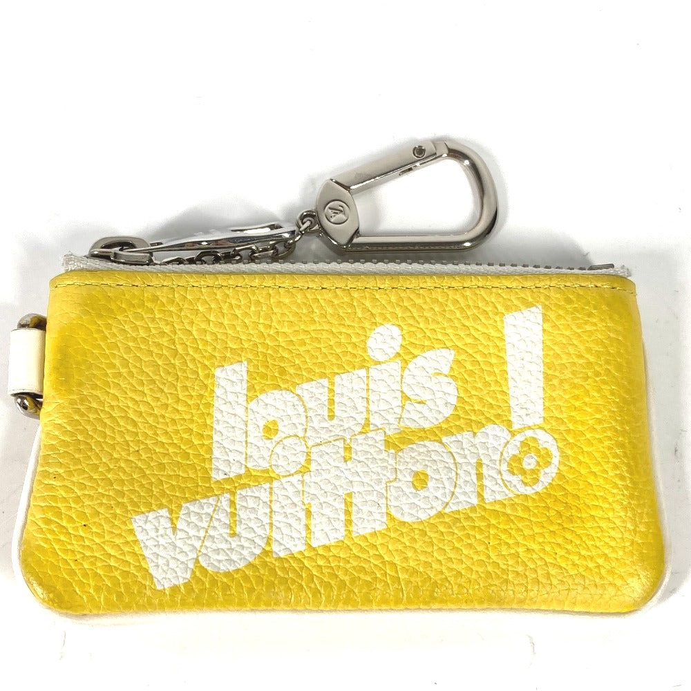 LOUIS VUITTON Coin case M80845 leather yellow Everyday LV Pochette Cre