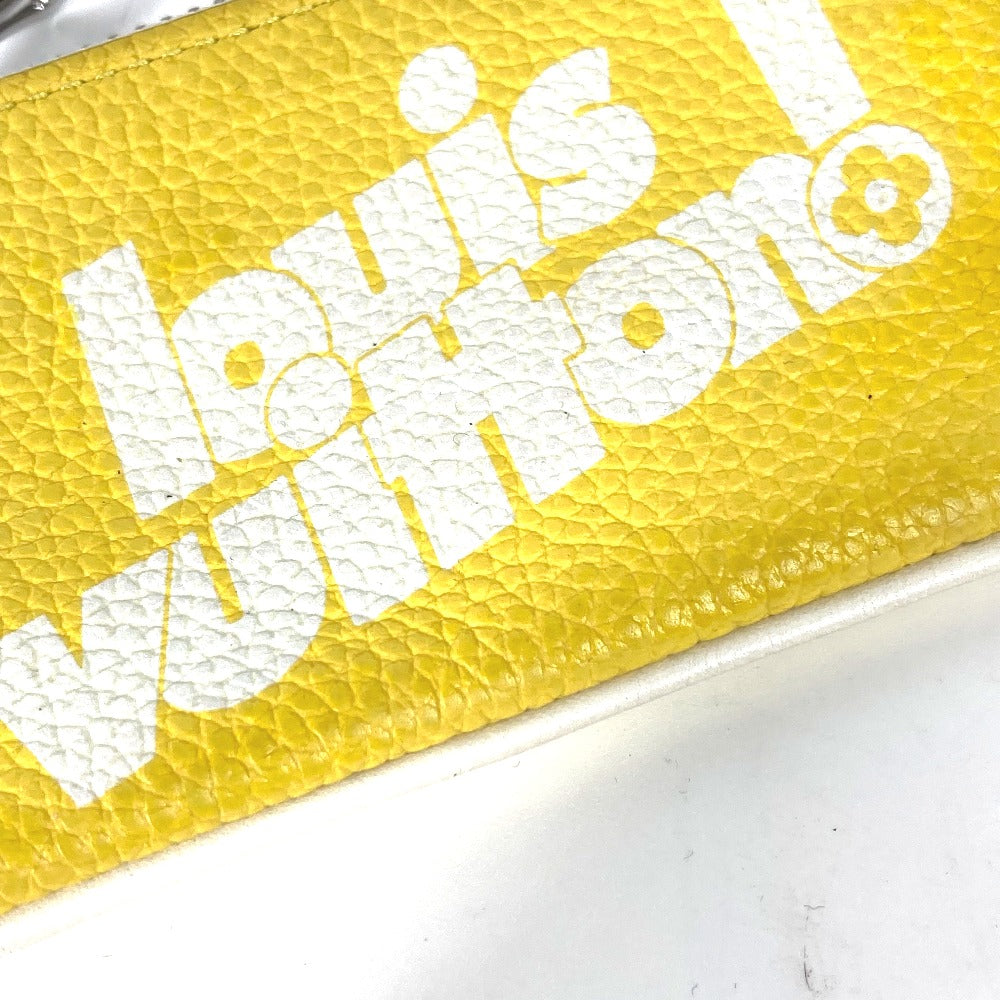 LOUIS VUITTON Coin case M80845 leather yellow Everyday LV Pochette Cre
