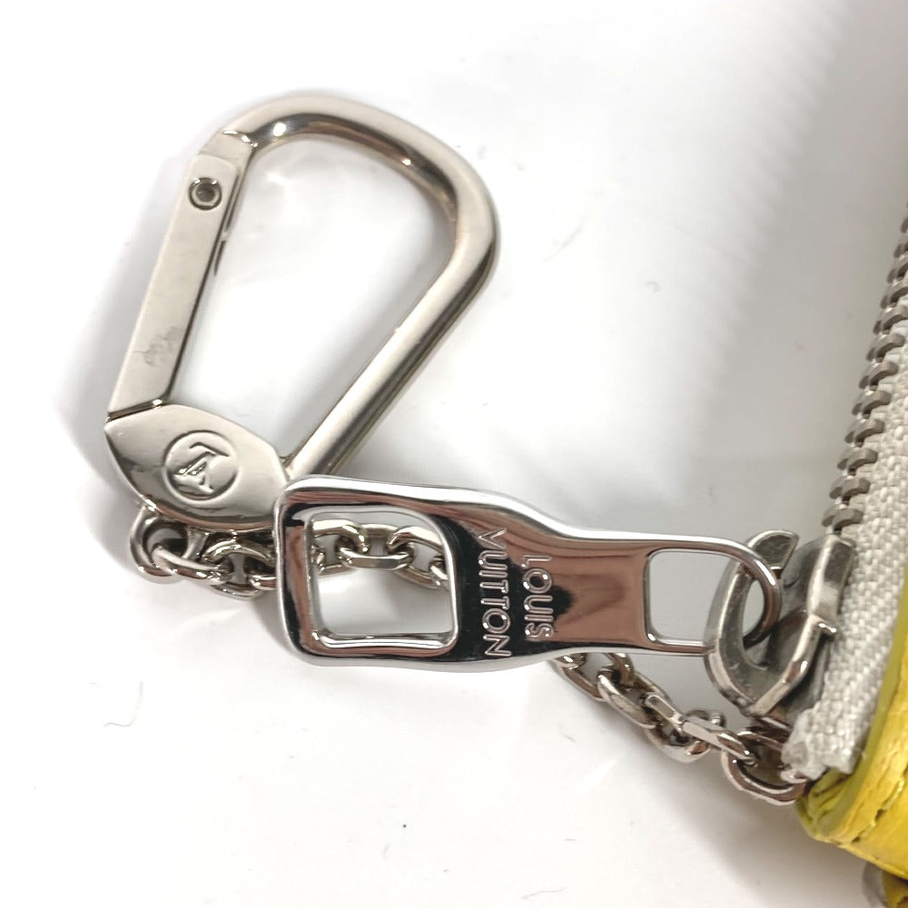 LOUIS VUITTON Coin case M80845 leather yellow Everyday LV Pochette Cre