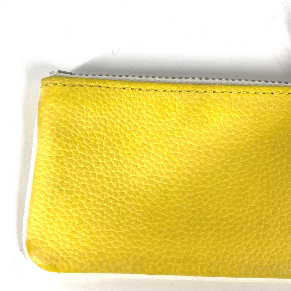 LOUIS VUITTON Coin case M80845 leather yellow Everyday LV Pochette Cre