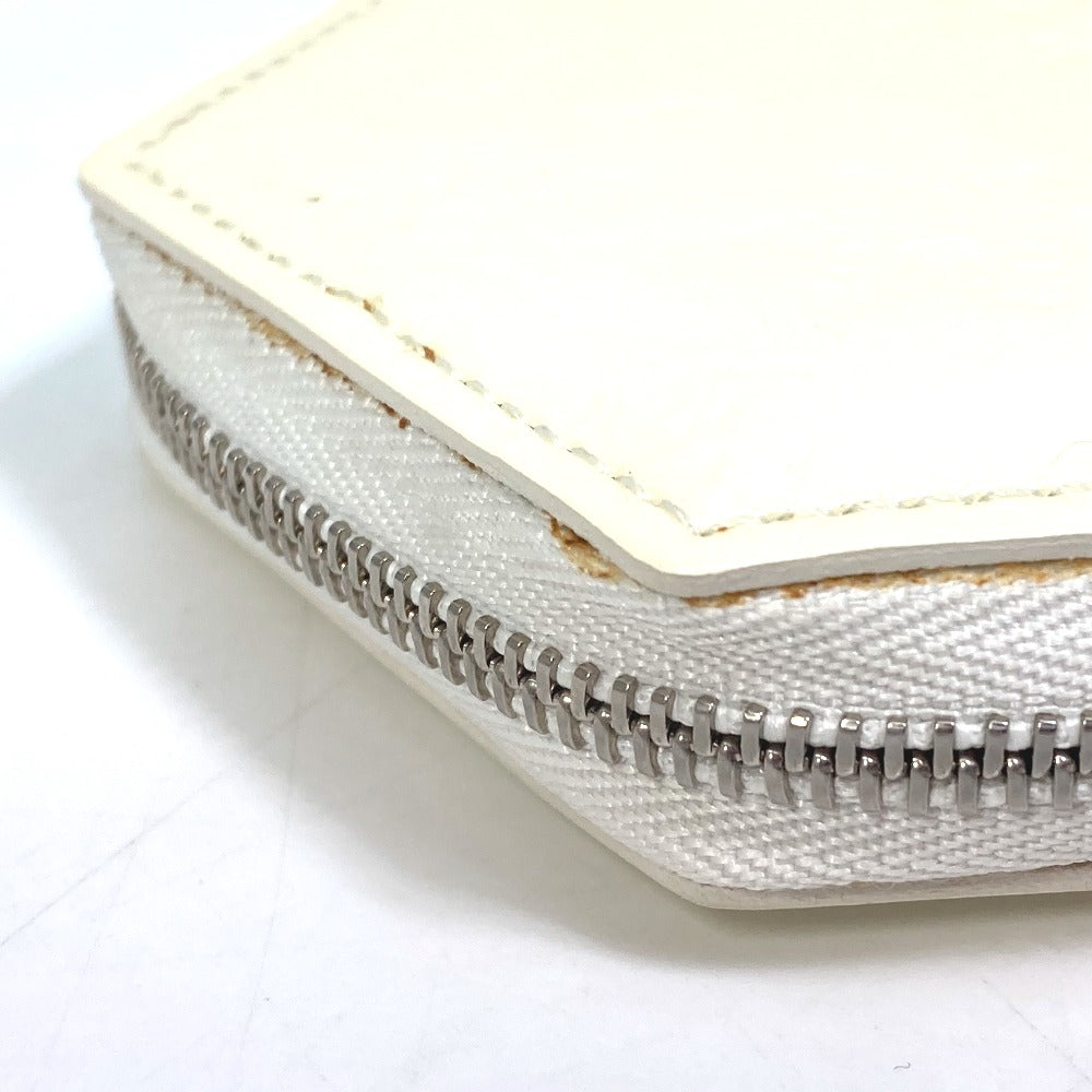 LOUIS VUITTON Coin case M58219 Patent leather white Vernis Porto Monefrocon
