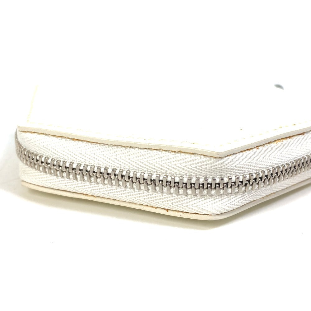 LOUIS VUITTON Coin case M58219 Patent leather white Vernis Porto Monefrocon