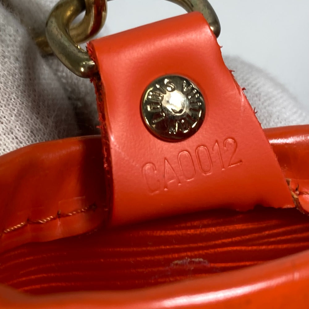 LOUIS VUITTON Handbag M92262 Plastics / Leather Orange Epiplage Mini lagoon bay Women Used Authentic