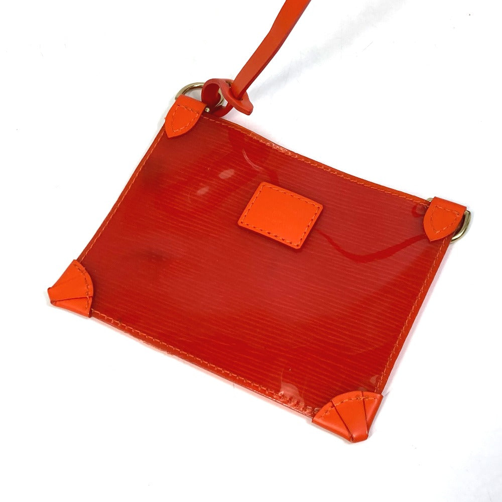LOUIS VUITTON Handbag M92262 Plastics / Leather Orange Epiplage Mini lagoon bay Women Used Authentic