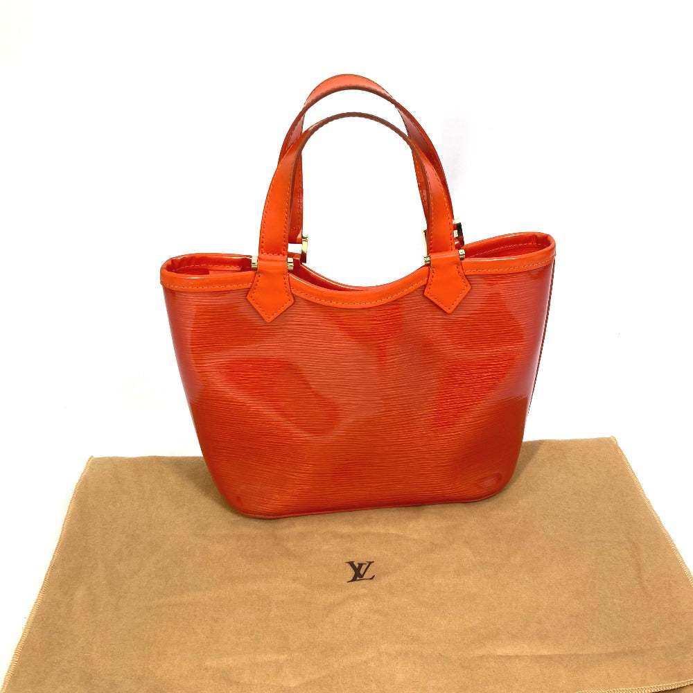 LOUIS VUITTON Handbag M92262 Plastics / Leather Orange Epiplage Mini lagoon bay Women Used Authentic