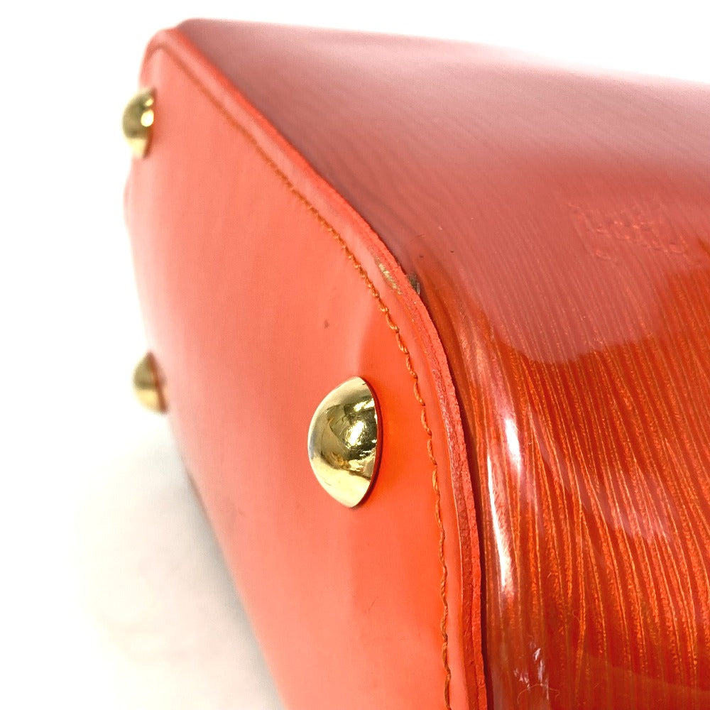 LOUIS VUITTON Handbag M92262 Plastics / Leather Orange Epiplage Mini lagoon bay Women Used Authentic