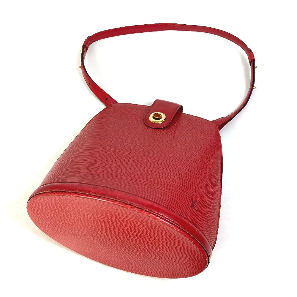 LOUIS VUITTON Shoulder Bag M52257 Epi Leather Red Epi Cluny