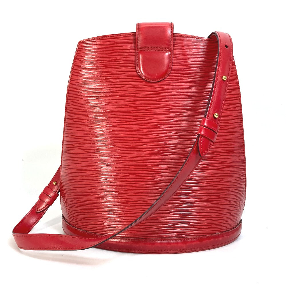 LOUIS VUITTON Shoulder Bag M52257 Epi Leather Red Epi Cluny