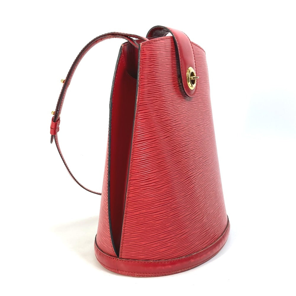 LOUIS VUITTON Shoulder Bag M52257 Epi Leather Red Epi Cluny