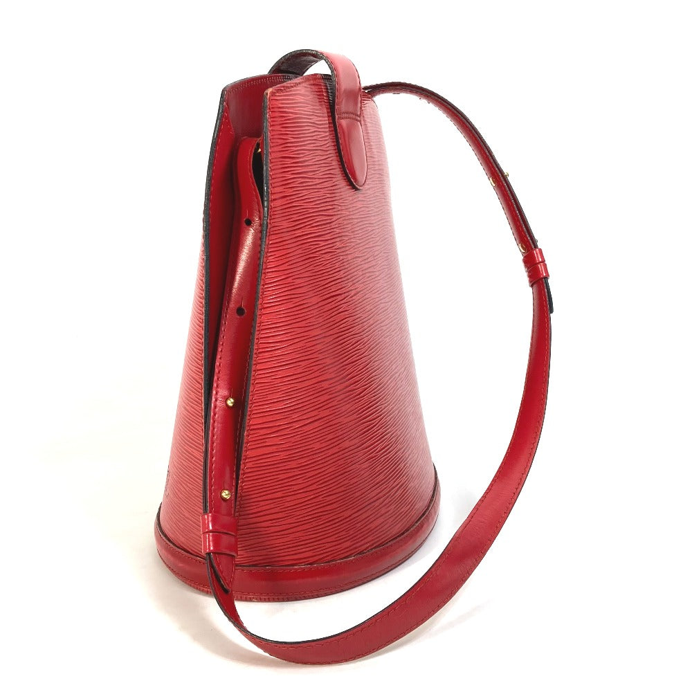LOUIS VUITTON Shoulder Bag M52257 Epi Leather Red Epi Cluny