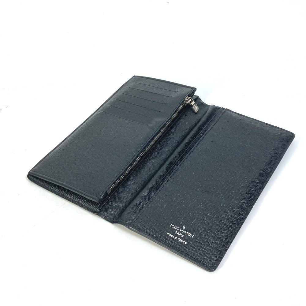 LOUIS VUITTON Long Wallet Purse N62655 Damier Grafitto Canvas black Damier Grafitte Portefeuille Brazza