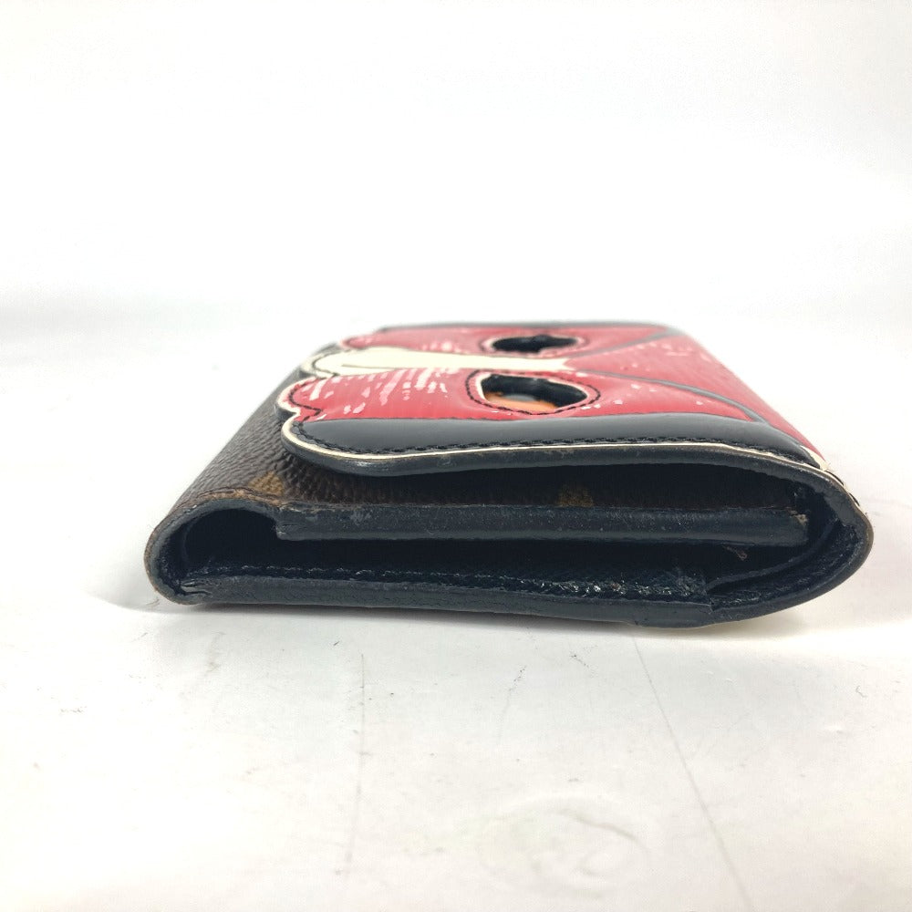 LOUIS VUITTON Trifold wallet M67257 Monogram Canvas, Epi Leather Brown Monogram Kabuki Portefeuille Victorine