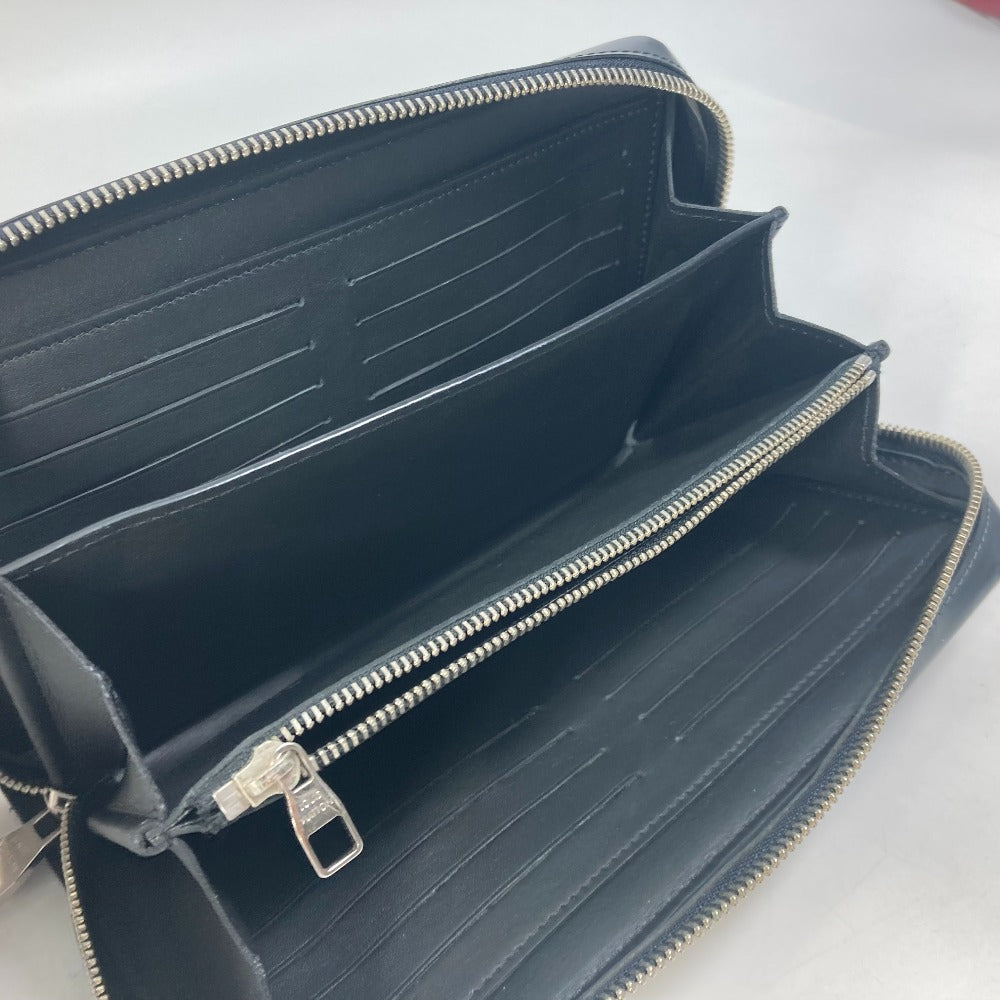 LOUIS VUITTON Long Wallet Purse N41590 Damier Cobalt Canvas Navy Damier Cobalt Zippy XL mens Used Authentic