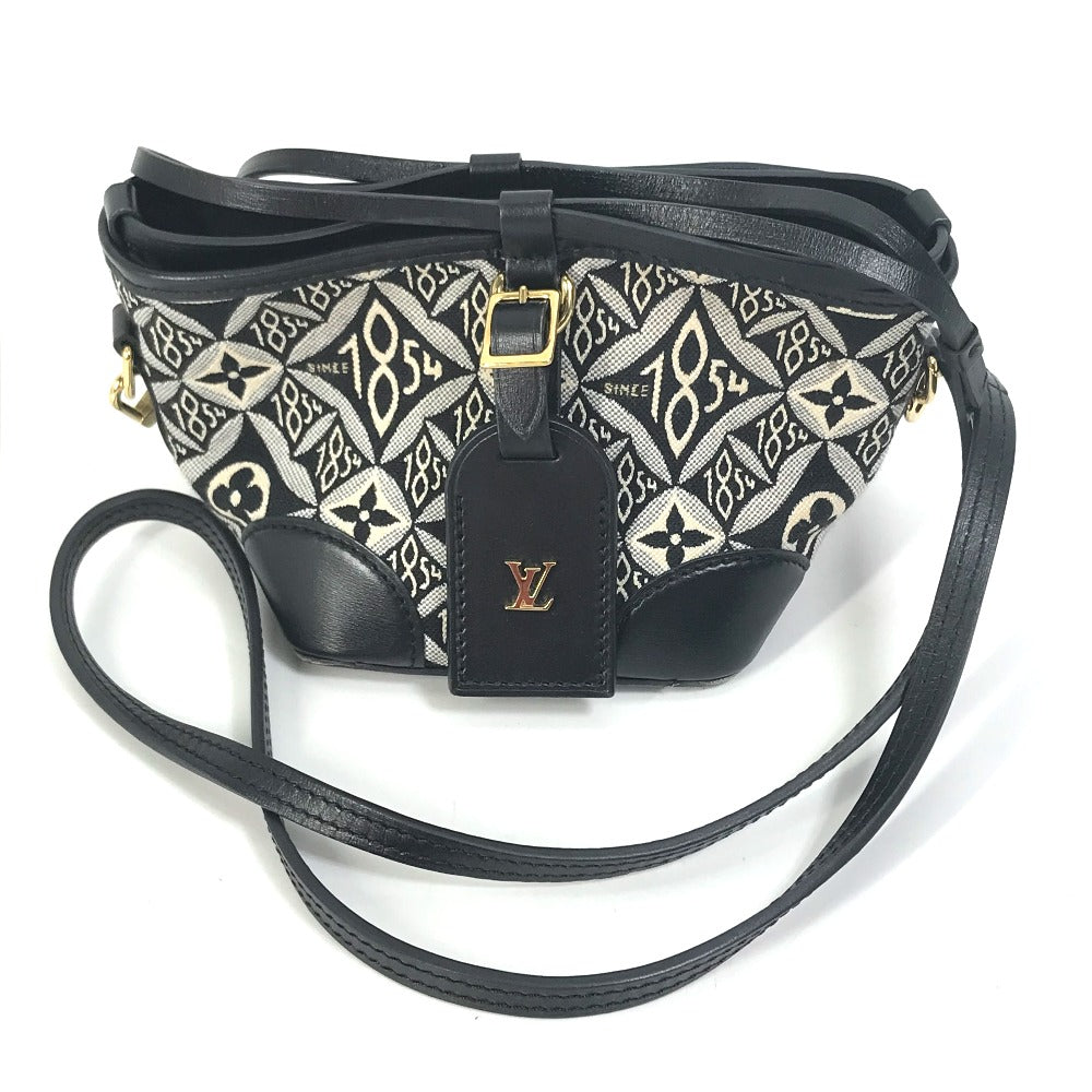 LOUIS VUITTON Shoulder Bag M69973 Jacquard black Monogram SINCE1854 Noe Peirce Women Used Authentic