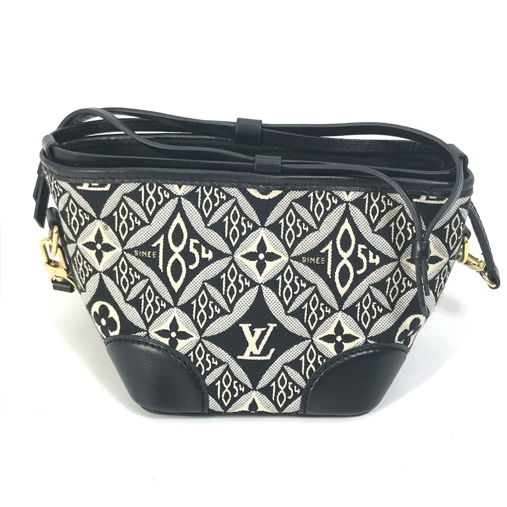 LOUIS VUITTON Shoulder Bag M69973 Jacquard black Monogram SINCE1854 Noe Peirce Women Used Authentic