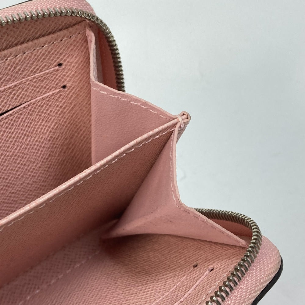 LOUIS VUITTON Coin case M63723 Epi Leather pink epi stories Zip around purse Women Used Authentic