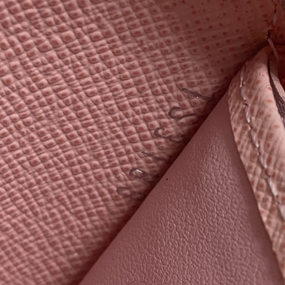 LOUIS VUITTON Coin case M63723 Epi Leather pink epi stories Zip around purse Women Used Authentic
