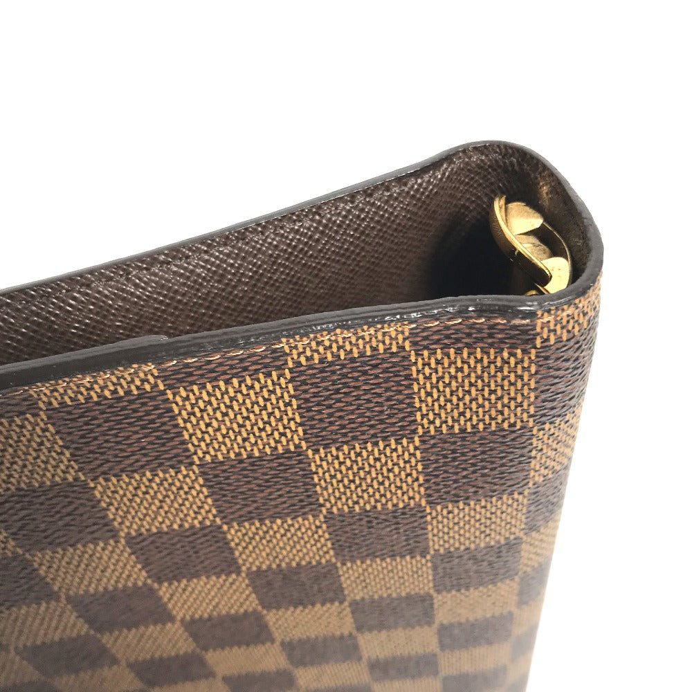 LOUIS VUITTON Notebook cover R20107 Damier canvas Brown Damier Agenda GM Women Used Authentic