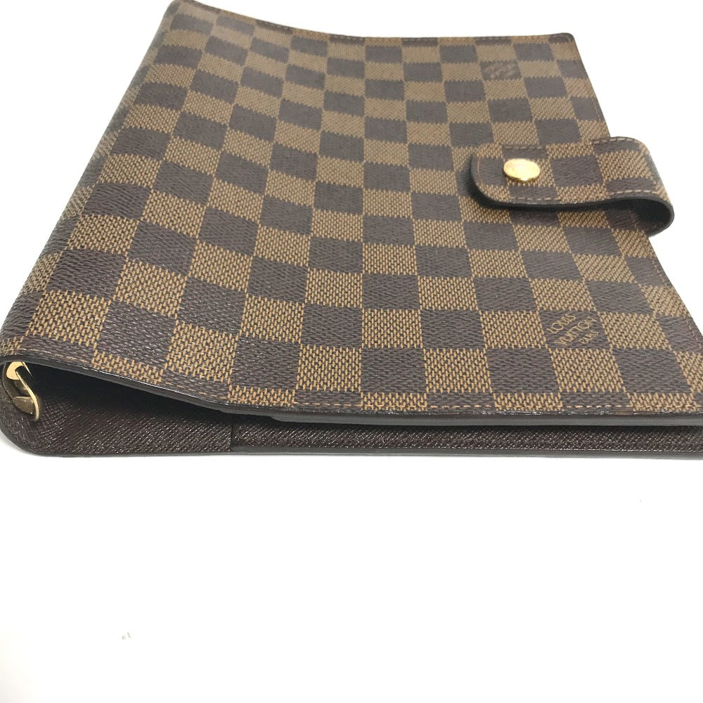 LOUIS VUITTON Notebook cover R20107 Damier canvas Brown Damier Agenda GM Women Used Authentic
