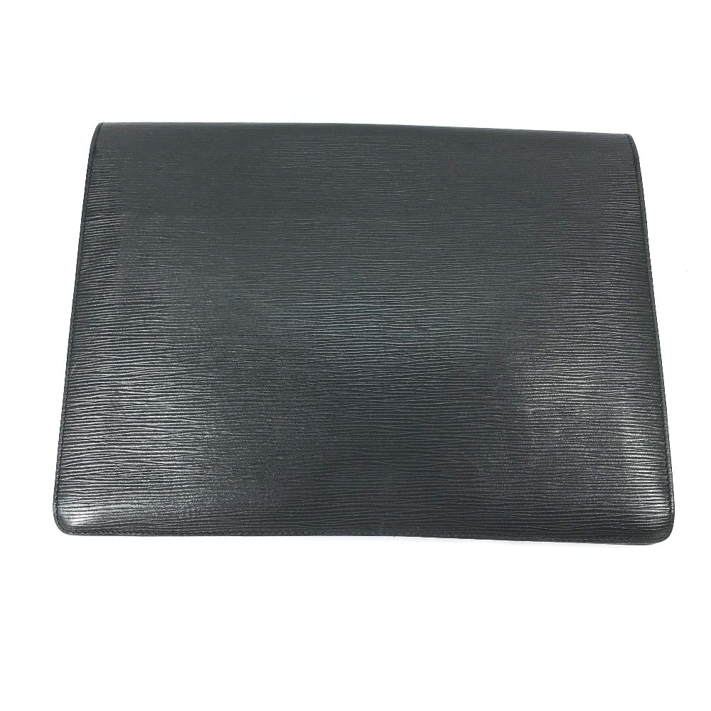 LOUIS VUITTON Clutch bag M54452 Epi Leather black Epi Porto Document Case