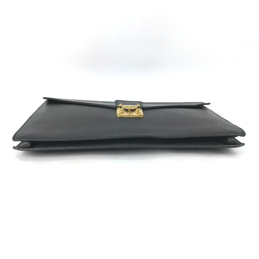 LOUIS VUITTON Clutch bag M54452 Epi Leather black Epi Porto Document Case