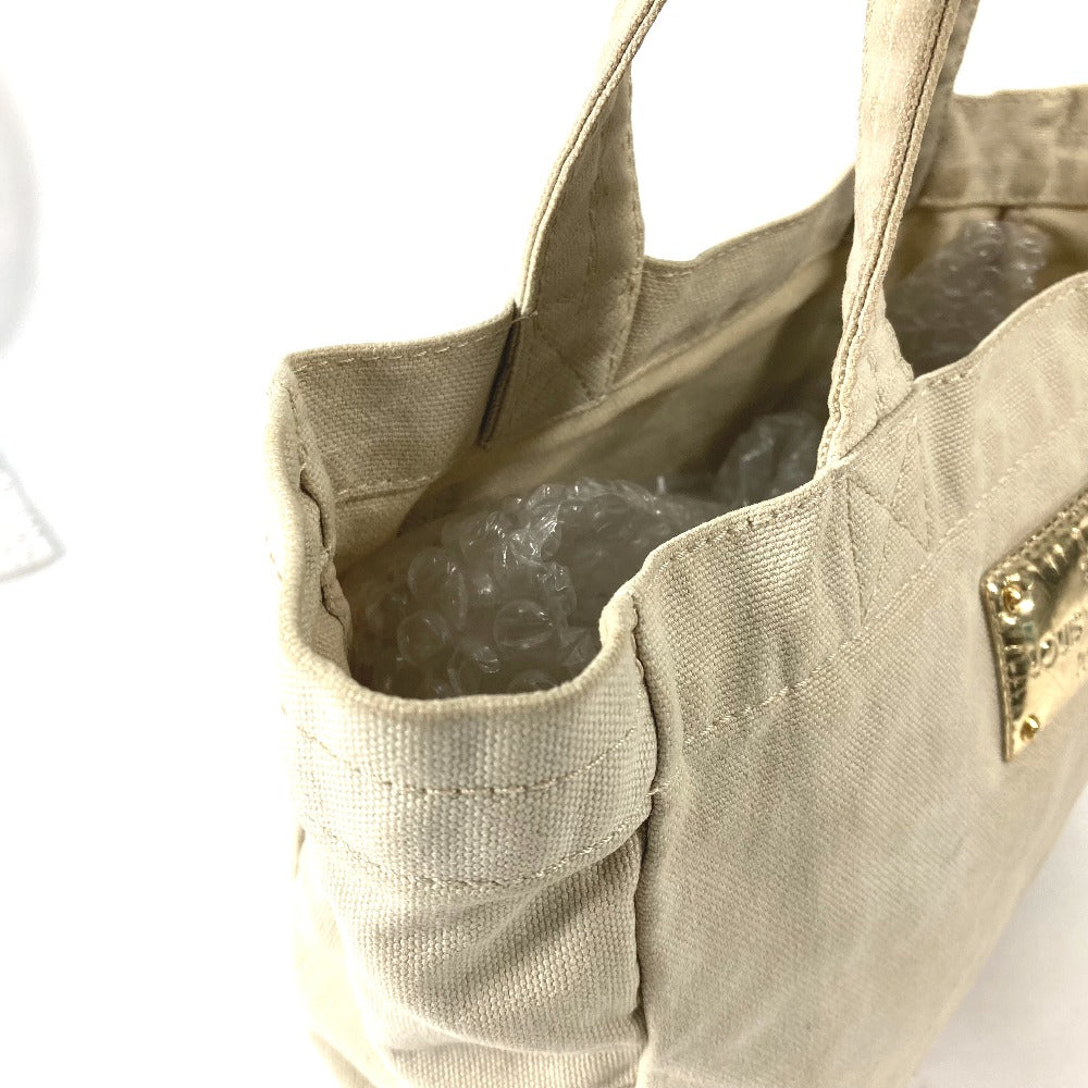 LOUIS VUITTON Tote Bag M95468 canvas beige That's Love LOVE Logo