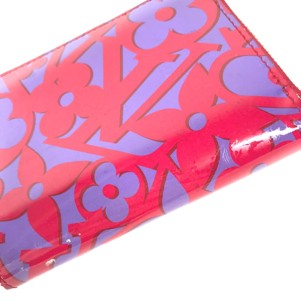 LOUIS VUITTON Coin case M90130 Patent leather purple 2014 Valentine Sweet Monogram Zip around purse
