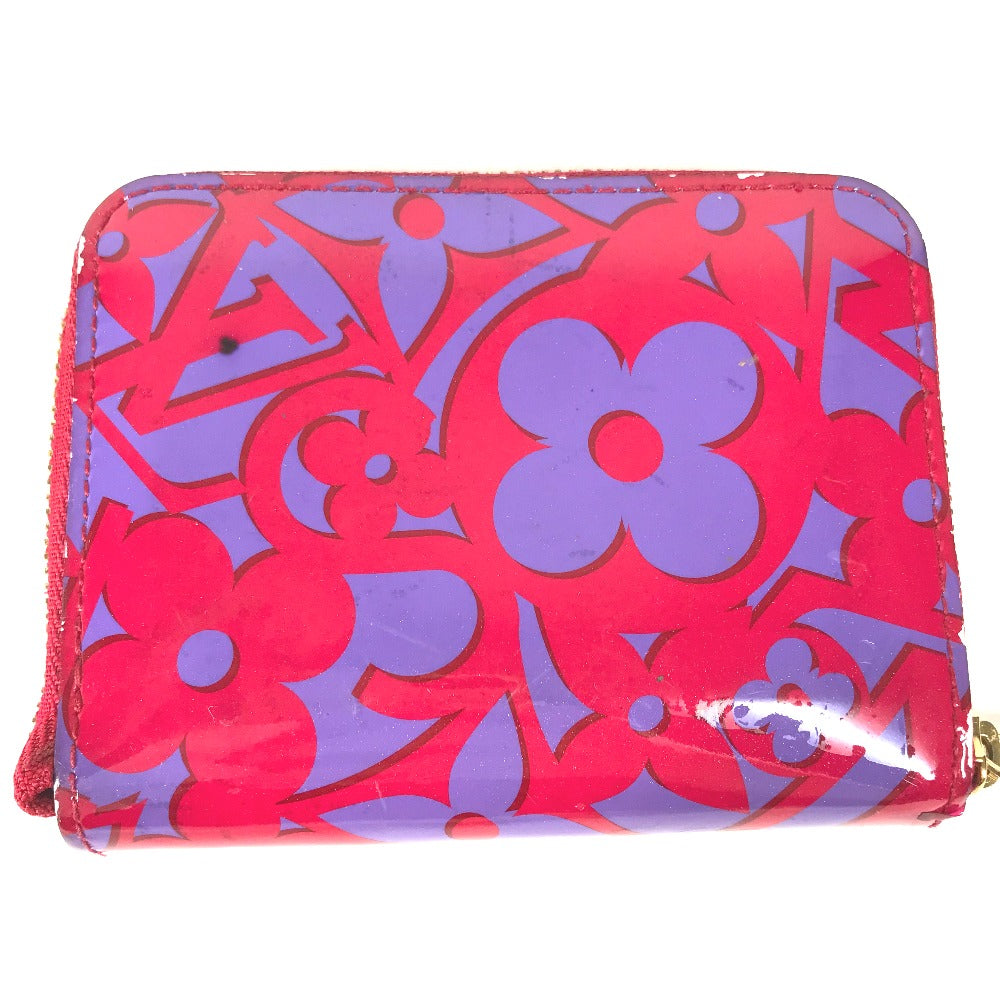 LOUIS VUITTON Coin case M90130 Patent leather purple 2014 Valentine Sweet Monogram Zip around purse