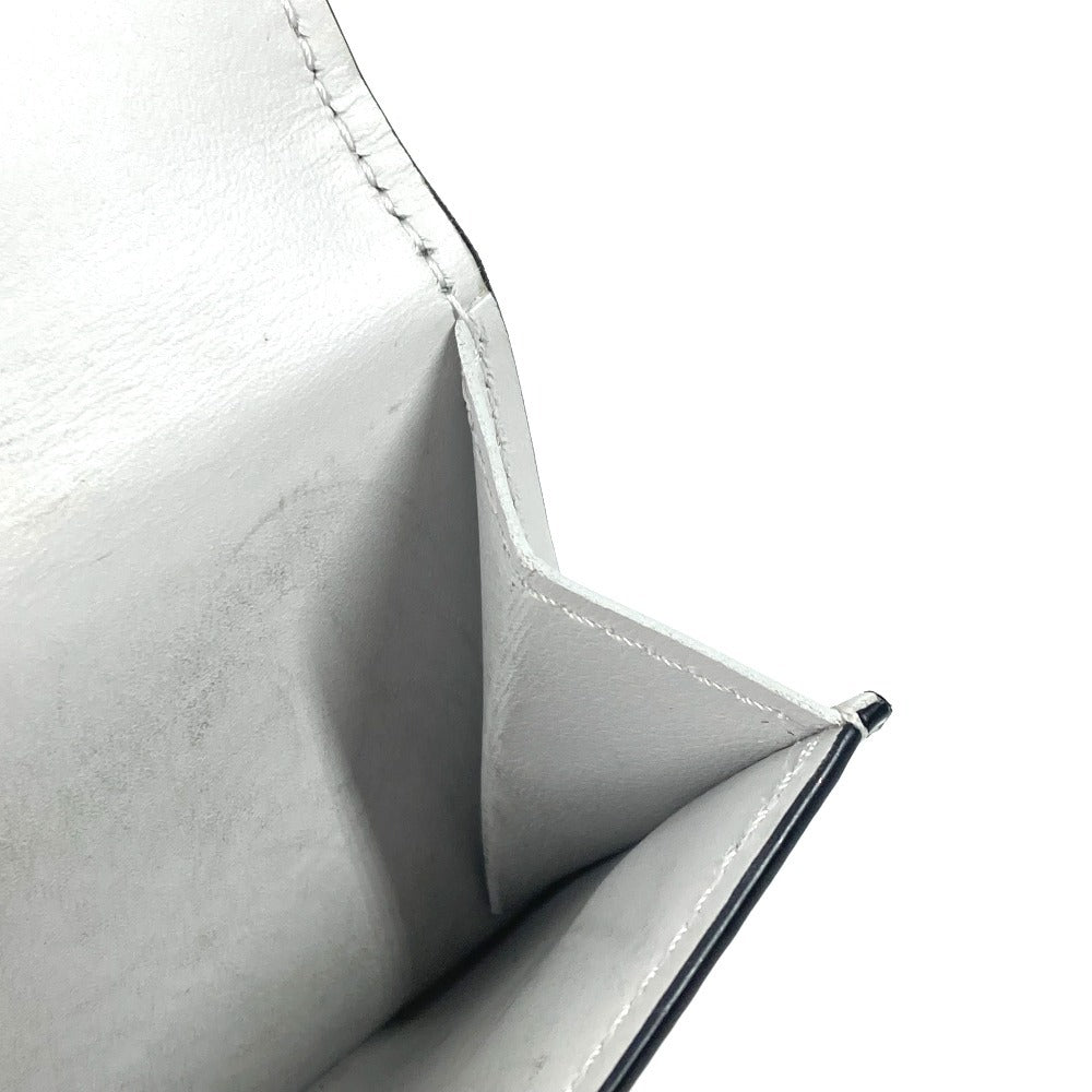 LOUIS VUITTON Trifold wallet M30899 Taiga Leather, Monogram Canvas white Taigalama Discovery Compact Wallet