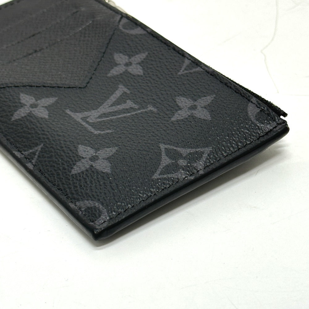 LOUIS VUITTON Coin case M30271 Monogram Eclipse Canvas black Coin card holder