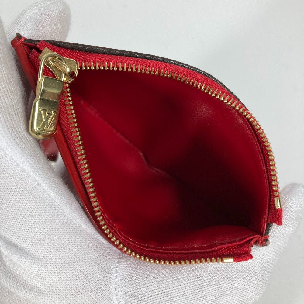 LOUIS VUITTON Trifold wallet M62317 Monogram Vernis Red Monogram Vernis Portefeuille Victorine