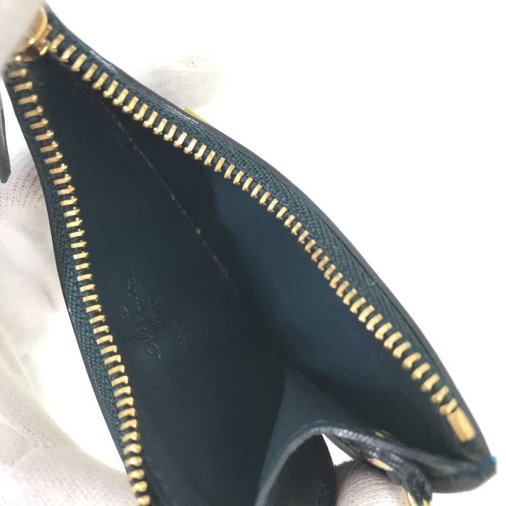LOUIS VUITTON Coin case M91405 Monogram Vernis green Monogram Vernis Pochette Oiseau