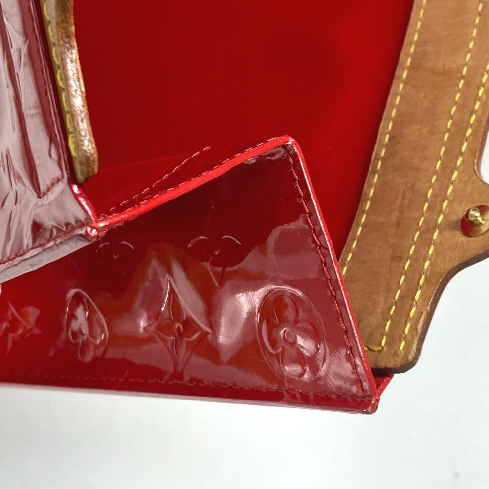LOUIS VUITTON Handbag M91078 Monogram Vernis Red Monogram Vernis Stanton