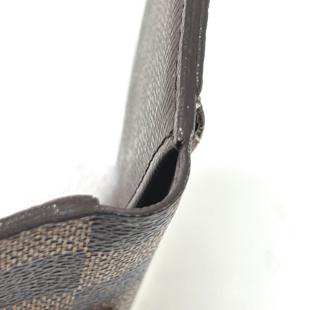 LOUIS VUITTON Card Case M60502 Damier canvas Brown Organizer De Poch