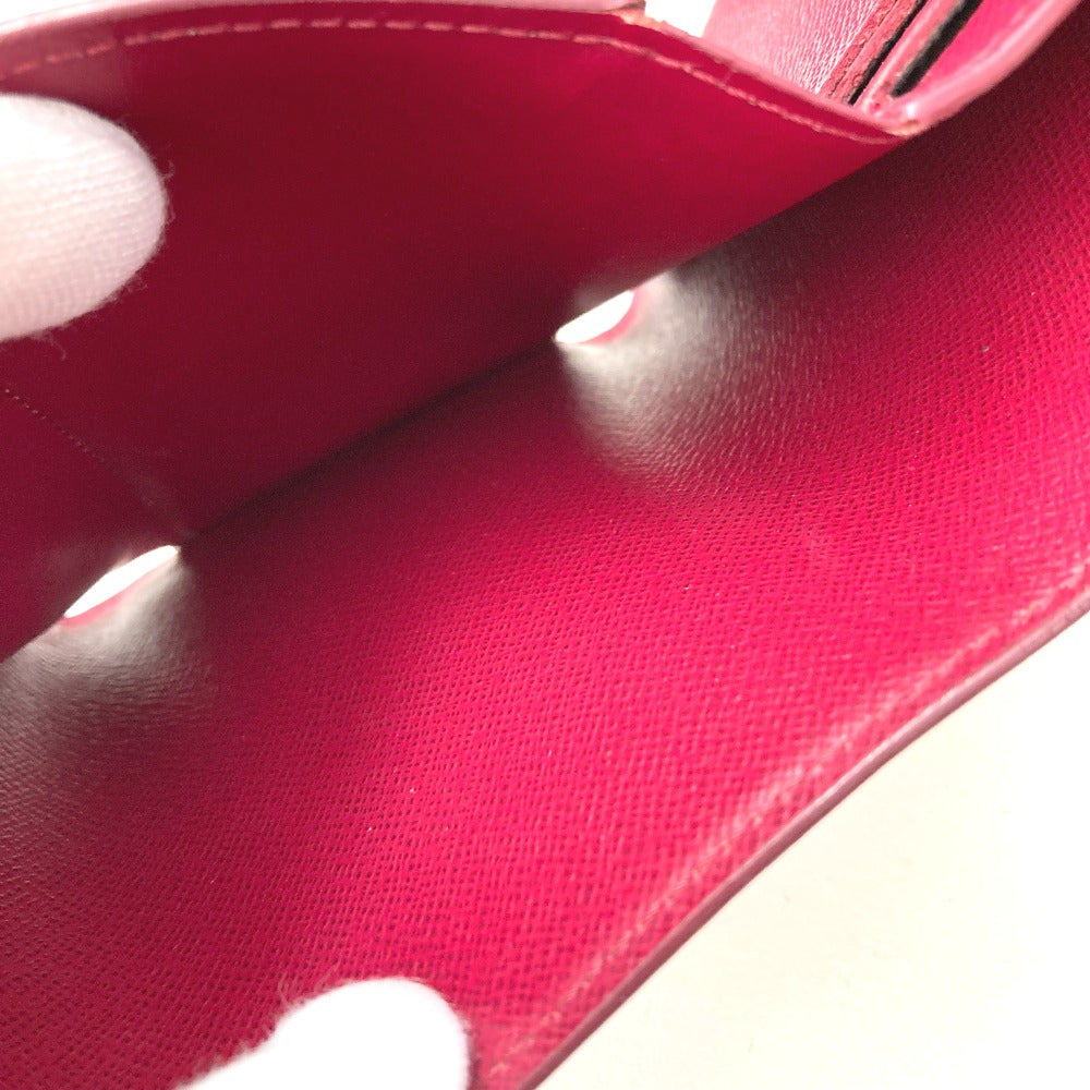 LOUIS VUITTON Trifold wallet M62171 Epi Leather purple Epi Portefeuille Victorine Women Used Authentic