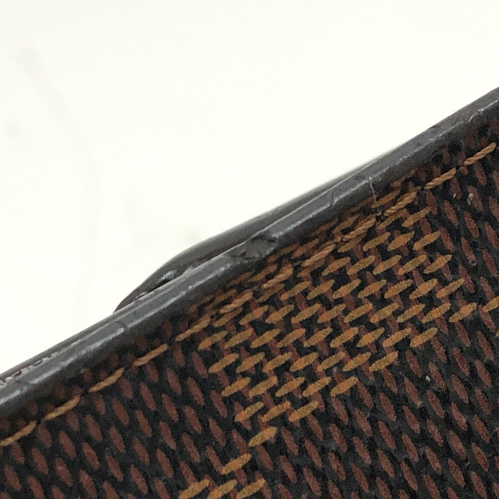 LOUIS VUITTON Folded wallet N60043 Damier canvas Brown Portefeuille Normandy