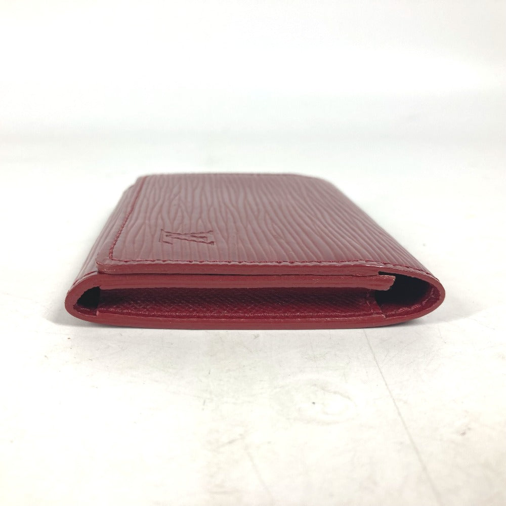 LOUIS VUITTON Card Case M8658M Epi Leather Red Epi Anneveld Cult de Visit