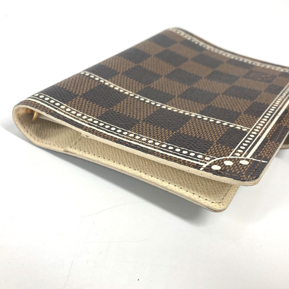 LOUIS VUITTON Notebook cover R20968 Damier canvas Brown Damier Agenda PM Trunk Pattern