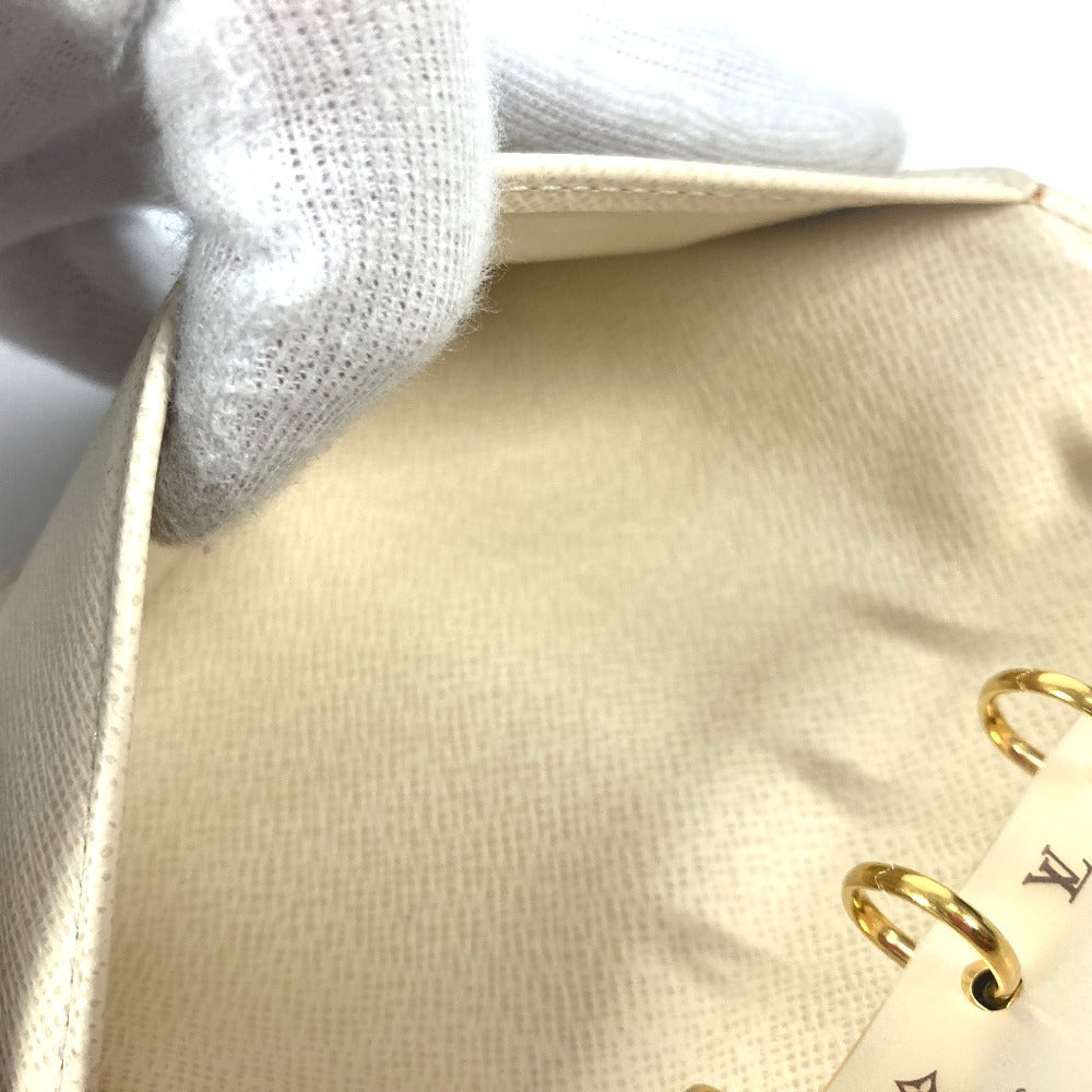 LOUIS VUITTON Notebook cover R20968 Damier canvas Brown Damier Agenda PM Trunk Pattern