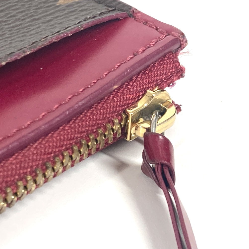 LOUIS VUITTON Coin case M67889 Monogram canvas Brown Monogram Porto Cult Zip