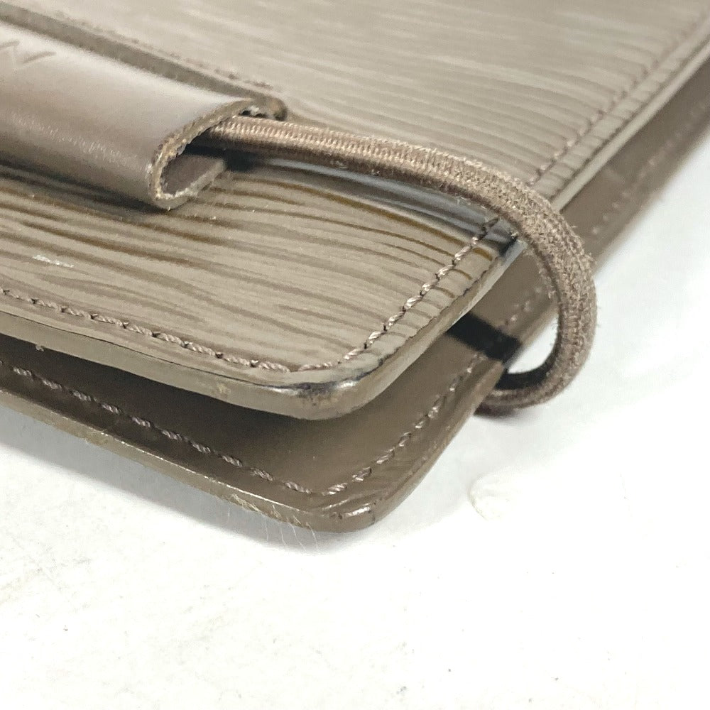 LOUIS VUITTON Notebook cover R2018C Epi Leather Gurege Epi Agenda Oriental Elastic